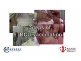 Steps of BCG vaccination  (接種卡介苗疫苗的步驟)